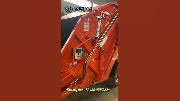ISUZU 6 CBM garbage compactor truck#ISUZU #Garbagecompactor