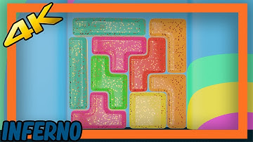 Glitter Jelly Tetris (Eevee) | 4K