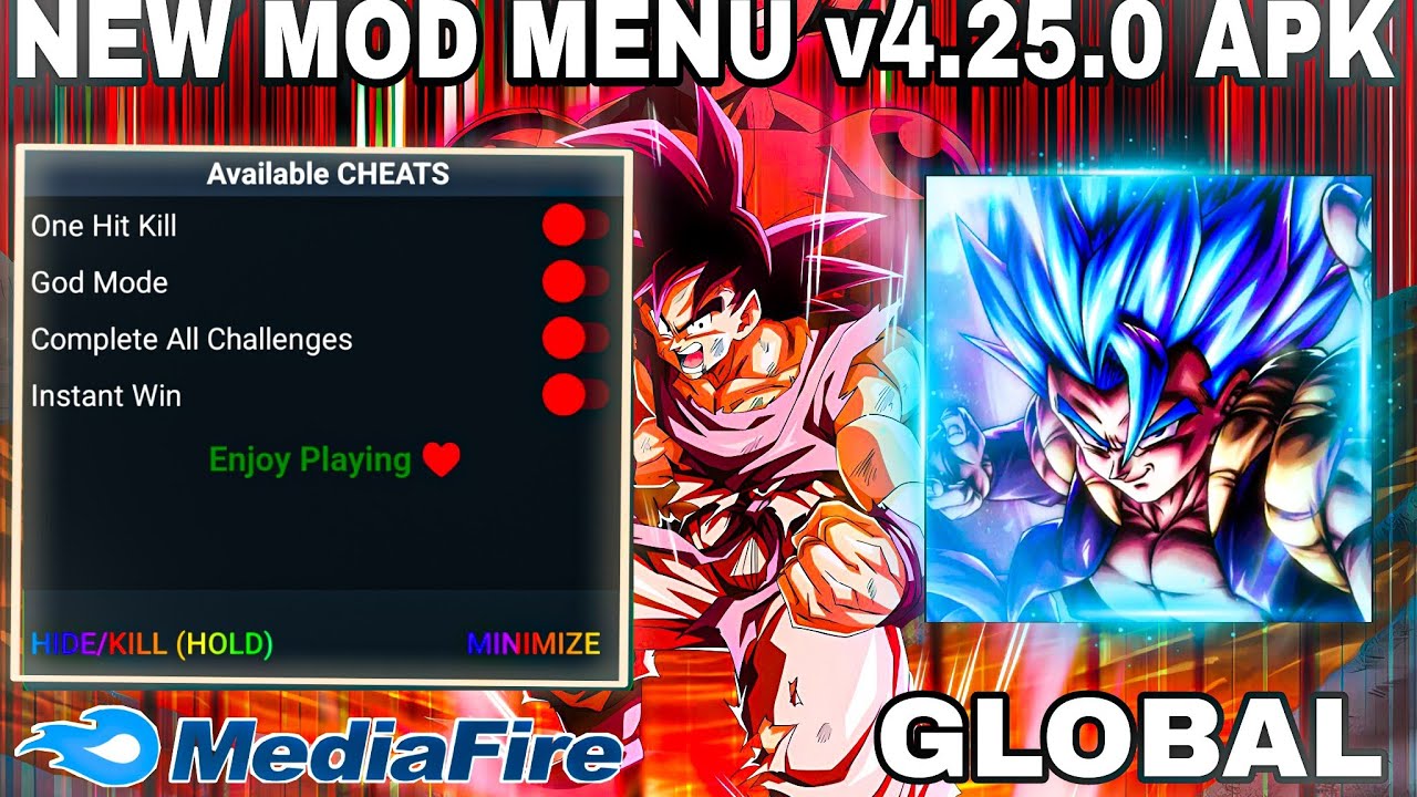 Dragon Ball Legends MOD MENU v4.25.0 APK / Dragon Ball