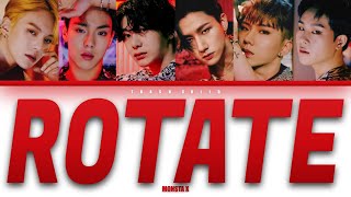 Monsta X - Rotate Colour-Coded Lyrics Capcut Auto Lyrics Ver