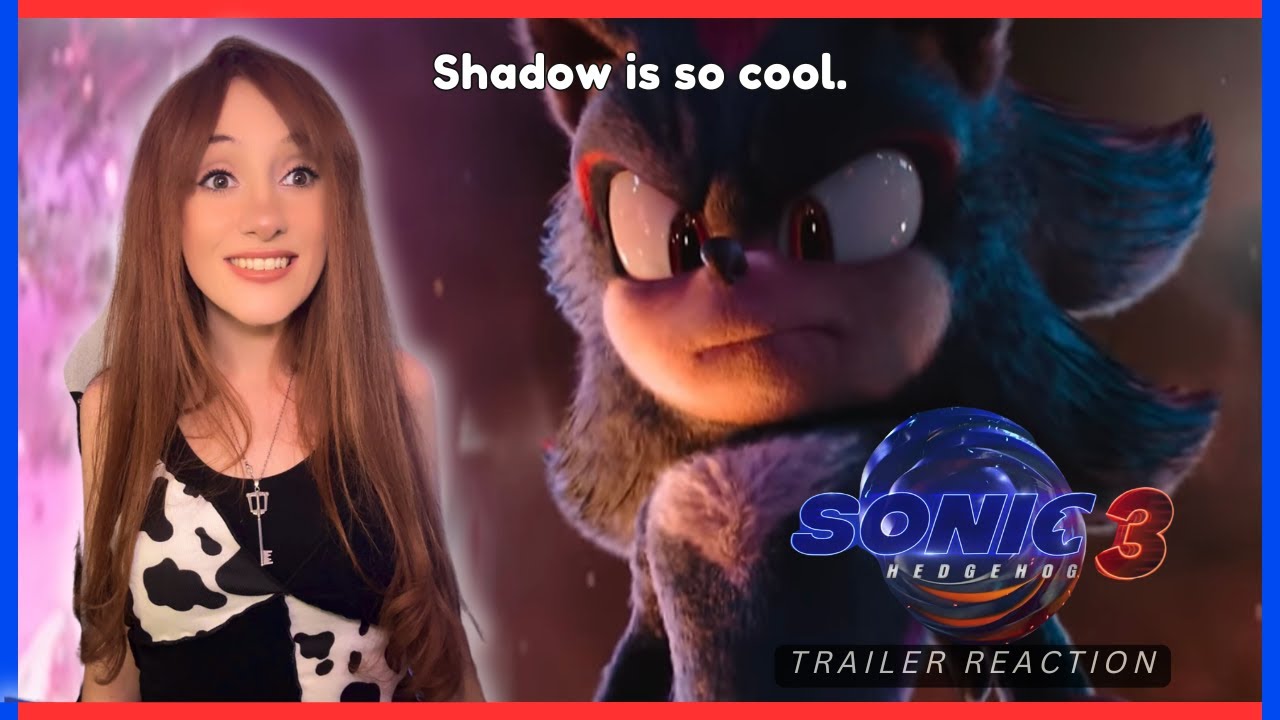 SONIC THE HEDGEHOG 3 - MOVIE TRAILER REACTION - YouTube