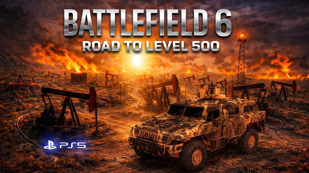 ROAD TO LEVEL 500 CONTINUES! 💀 Battlefield 6 Tank Gameplay | PS5 4K Ultra