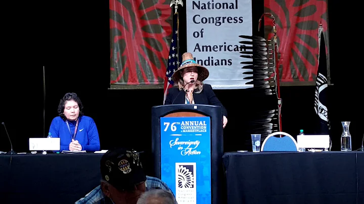 NCAI 2019 NATIONAL CONGRESS OF AMERICAN INDIANS  -Day 3  President Candidates Speak