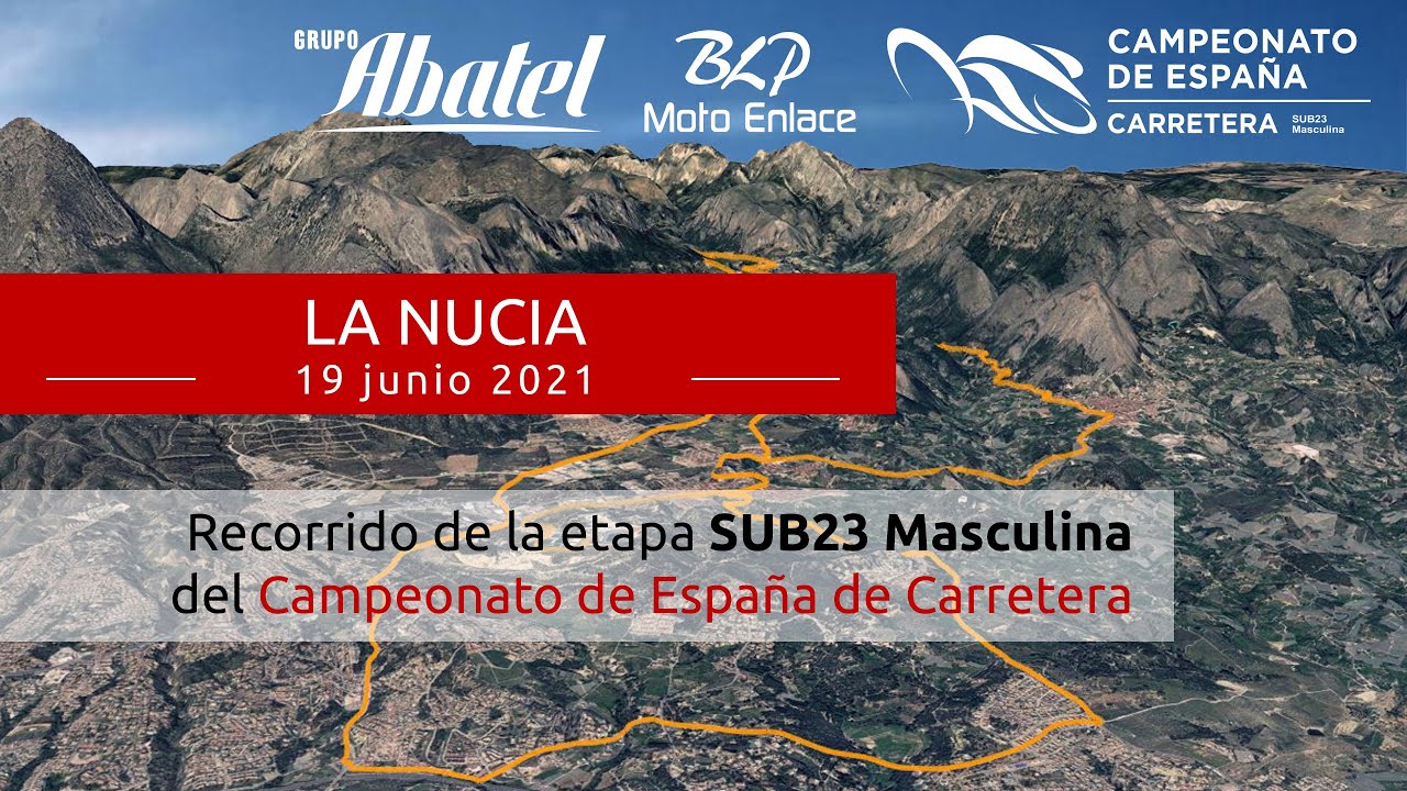 La Nucia. Campeonato de España Carretera 2021. Sub23 Masculina