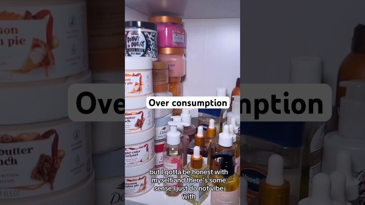 Over consumption, causing you to be poor! 