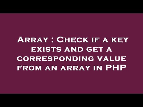 Array : Check