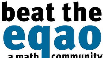 Grade 9 Applied Math EQAO 2011 Q23