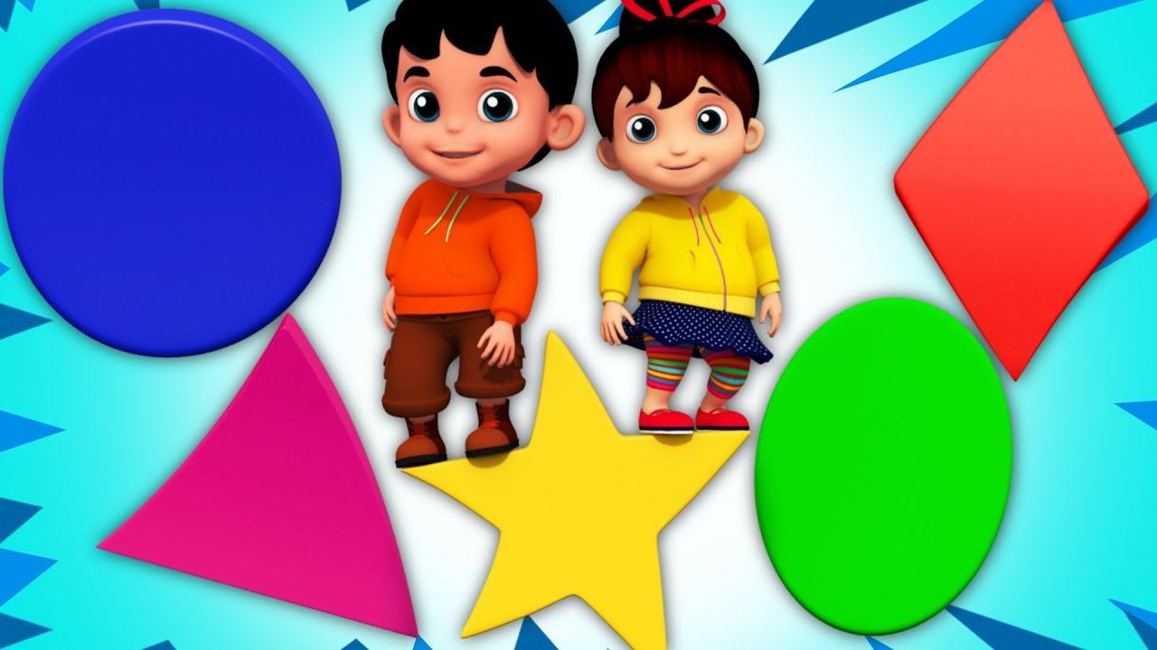 family friendly resorts Shapes Songs For Toddlers | Junior Squad Cartoons For Kids by Kids Tv