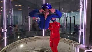 Kid's first indoor skydiving experience by longfloat 158 views 3 months ago 1 minute, 21 seconds