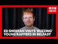Ed Sheeran makes surprise visit to Belfast