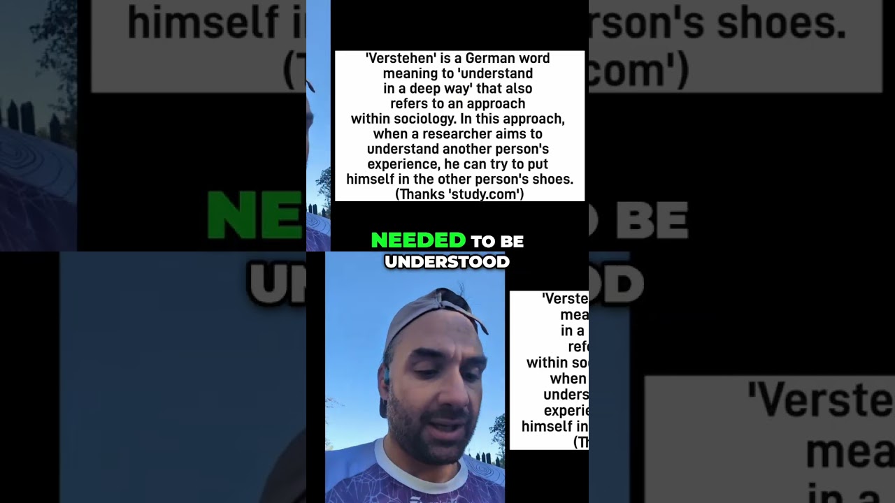 Verstehen: How Weber Explained Social Action's Meaning 