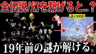 【壮大】全世代の『伝説と幻ポケモン』の関係図を作成すると”シンオウ神話の謎が解ける”らしいので最新版を作ってみたら....【HGSS/ポケモンSV/風波】