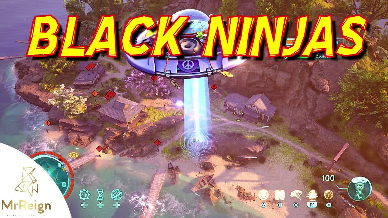 Destroy All Humans 2 Reprobed Black Ninja Location Where to Find