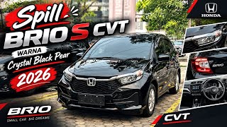 2026 Brio S CVT Crystal Black Pearl