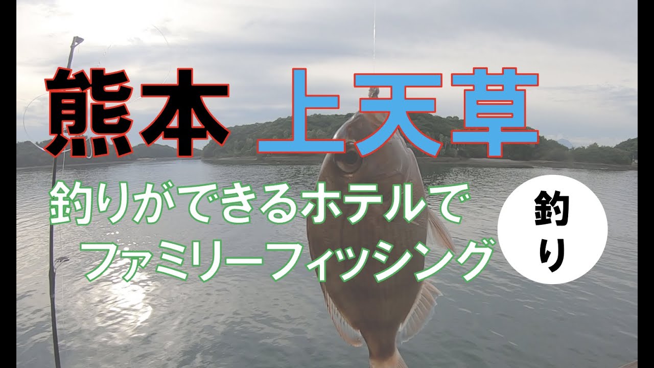 熊本！天草！釣りができるホテル『天草 渚亭』でファミリーフィッシング♪♪#釣り #釣り初心者 #熊本 #キス釣り #天草 #ファミリーフィッシング