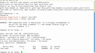 Linux Quick Tips: Format a USB Stick with NTFS Filesystem