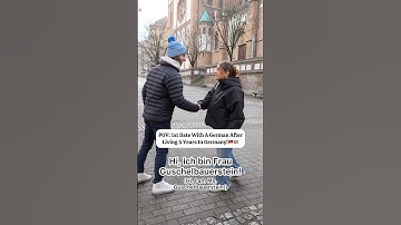 How To Successfully Date A German Girl!😂🇩🇪🇺🇸 #germany #comedy #german #funny #dating