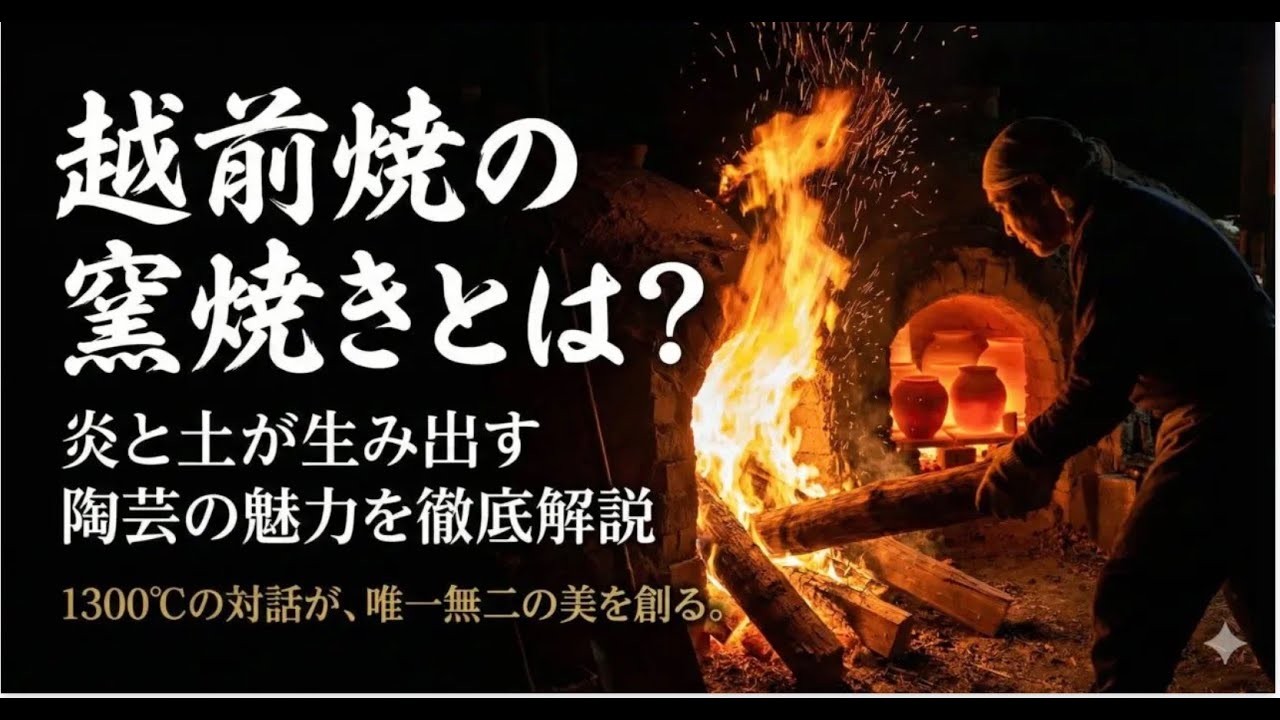 越前焼】越前焼の窯焼き体験｜1300℃の炎と土が生む“世界に一つの器