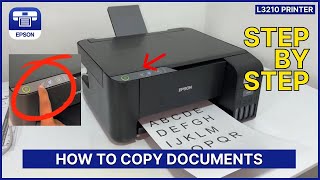 Epson L3210 – How to Copy Documents Easily (Step-by-Step Tutorial)