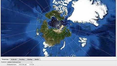 how to make stereographic projection