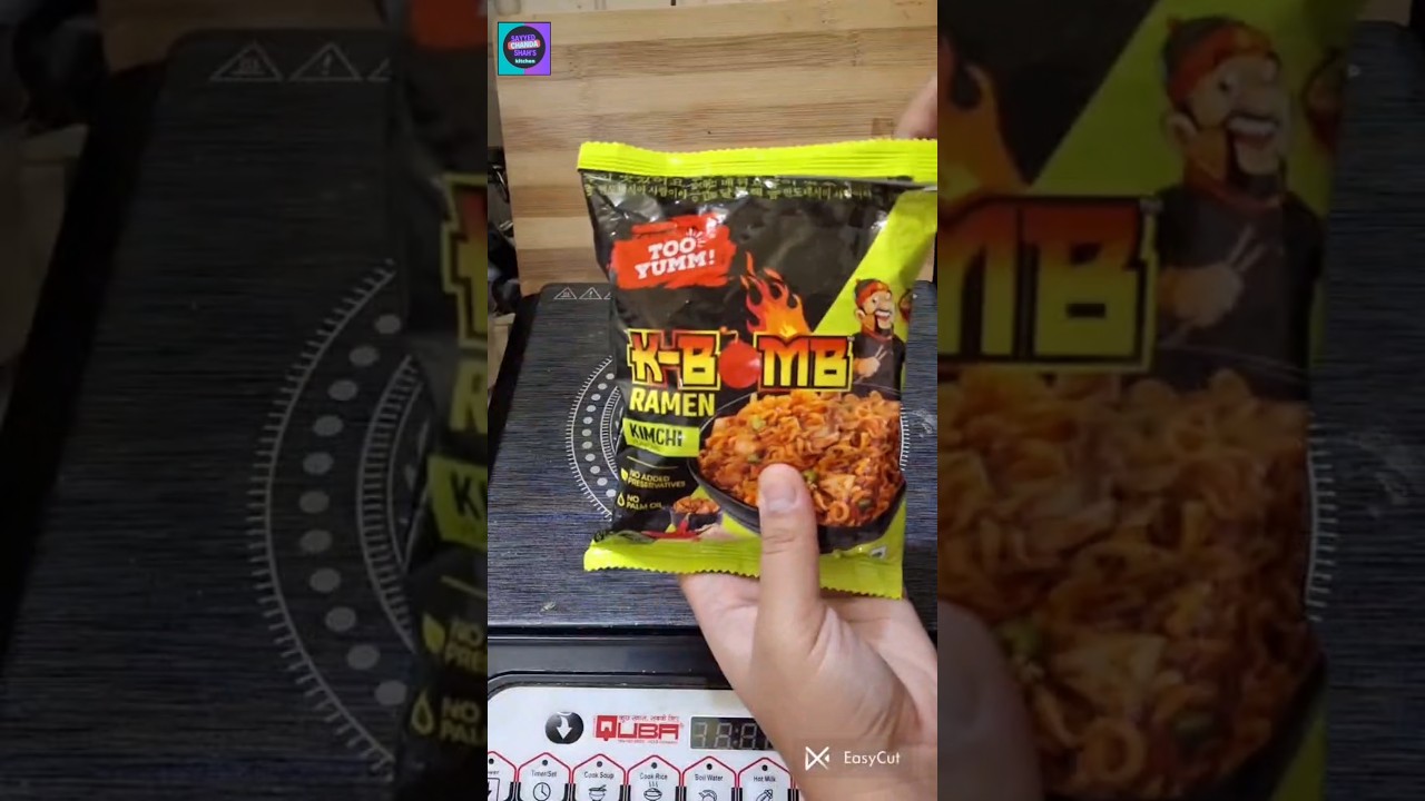 Too Yumm! K-B💣mb Ramen Kimchi 