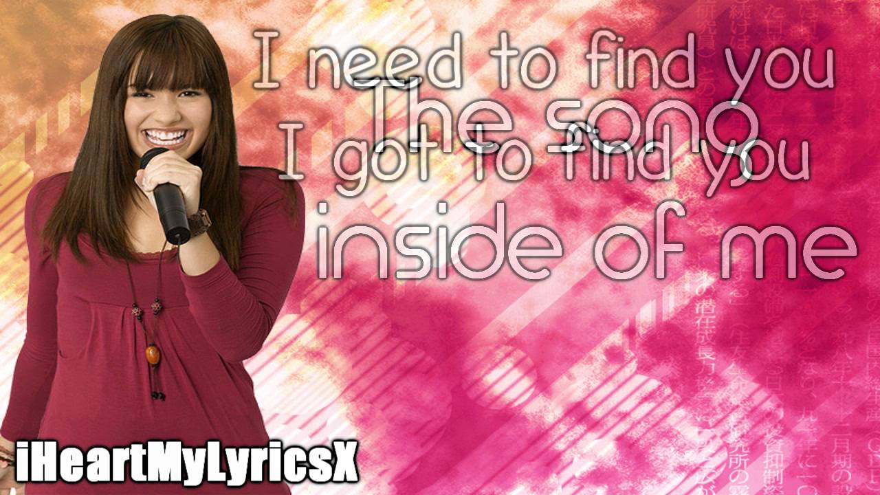 This is me Demi LovatoLyrics HQ YouTube