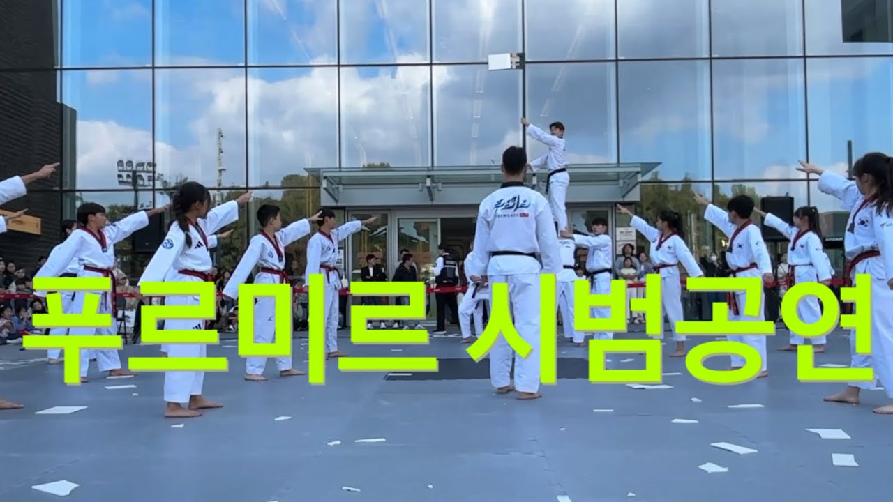 안성스타필드 태권도 시범공연 (평택 푸르미르)