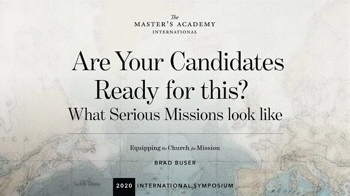 #TMAI2020 | Brad Buser - Are Your Candidates Ready...