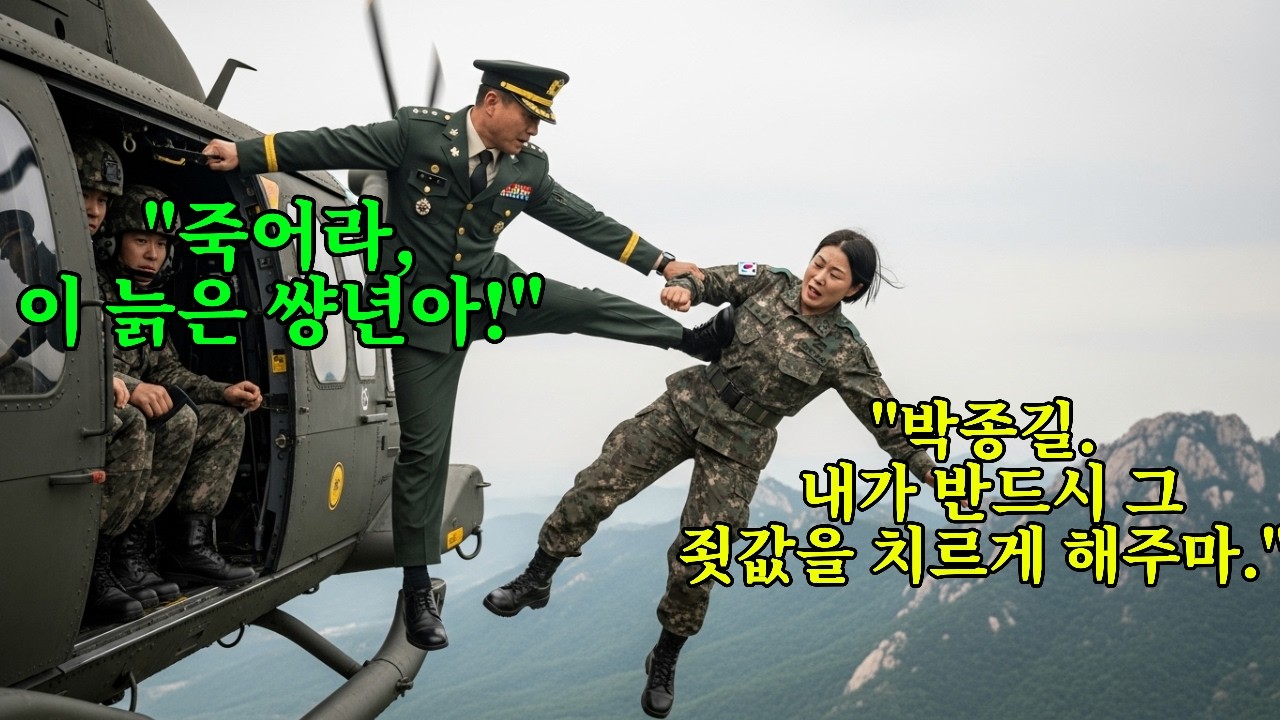 1성 준장은 1000미터 상공에서 여성 군단장을 헬기 밖으로 걷어찼다. 그는 그녀가 죽음에서 살아 돌아와 자신의 손으로 그의 별을 뜯어낼 줄은 몰랐다