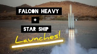 Max Q Falcon Heavy & Starship Launch DAY!!!