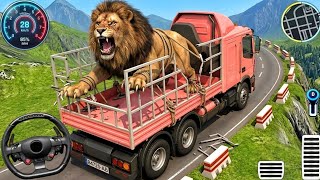 🦁 Водитель грузовика для перевозки животных из зоопарка — Игра 3D по доставке опасных животных — ... screenshot 4