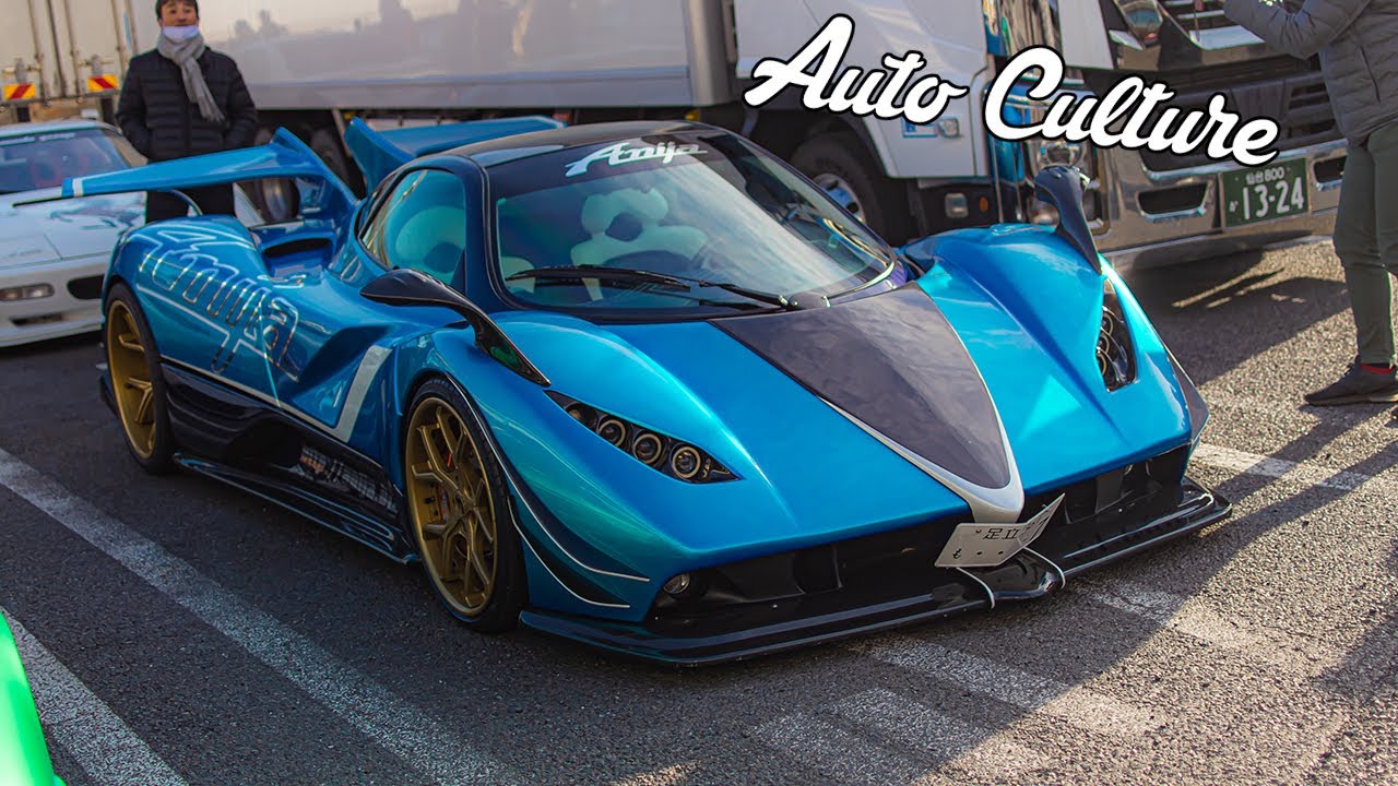 CUSTOM ZONDA AT DAIKOKU - New Years Meet 2021 - YouTube