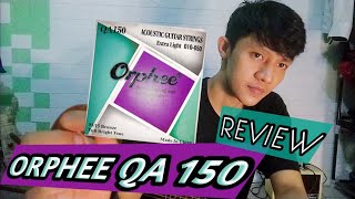Review senar akustik ORPHEE QA 150 | 0.10-0.50 | 85/15 Bronze