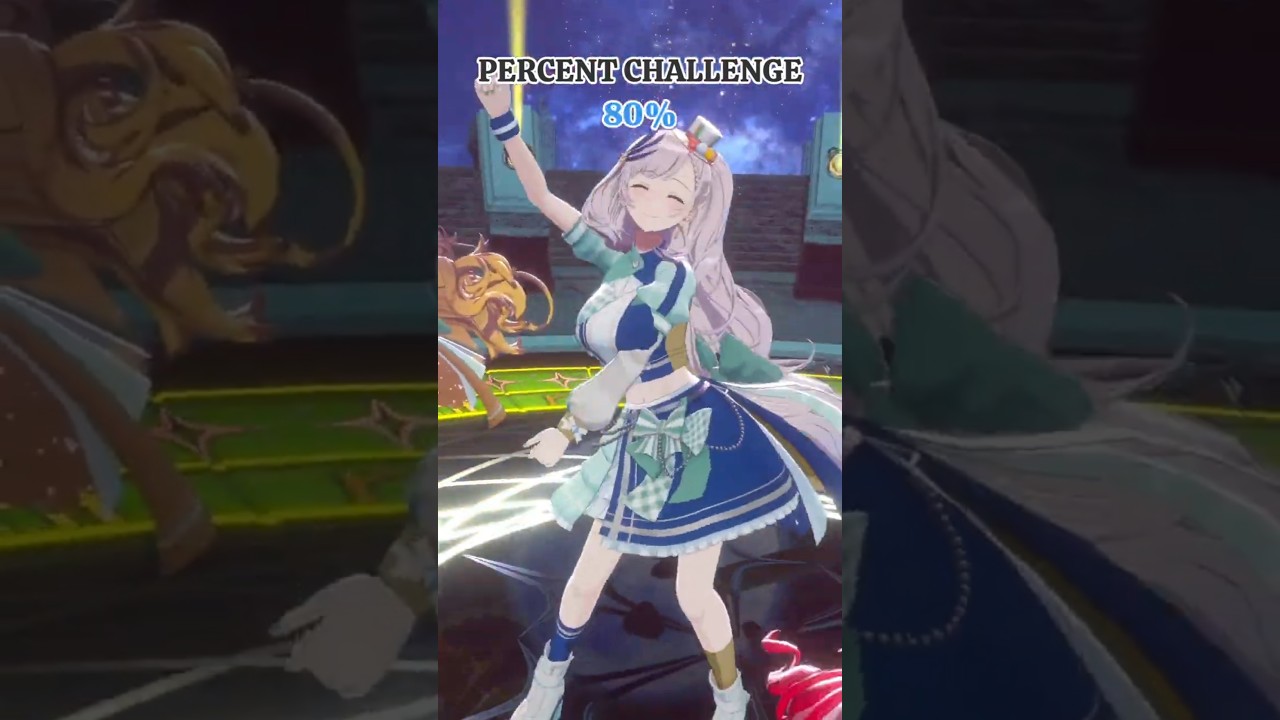PERCENT DANCE CHALLENGE!! #kureijiollie #shorts #anime  #dance #vtuber #hololive #hololiveindonesia