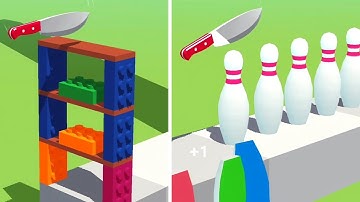 Slice It All Gameplay! Satisfying and relaxing ASMR slicing video