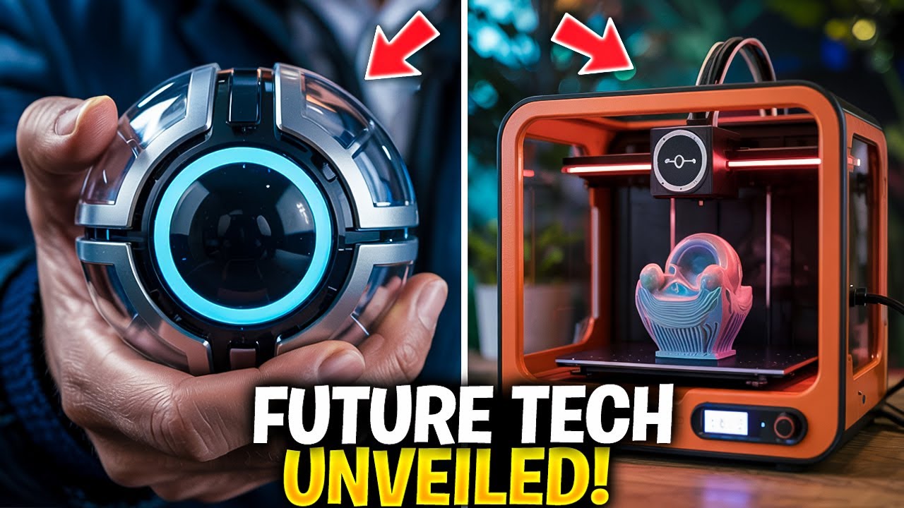 Top 10 Tech Gadgets That Will Blow Your Mind in 2025 - YouTube