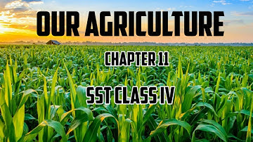 OUR AGRICULTURE || CHAPTER - 11 || SST || CLASS IV
