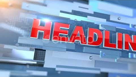 News Headline Opening Transition | Motion Graphics - Envato elements