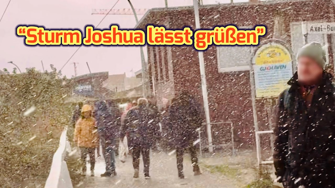 Cuxhaven: Sturm ,,Joshua‘‘ die Nachwehen!