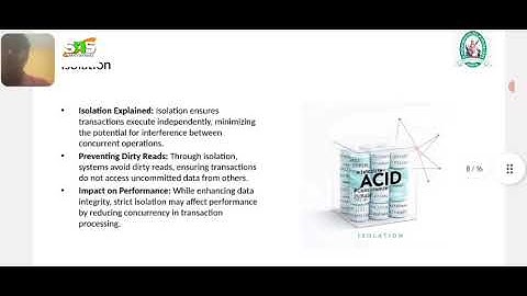 Understanding ACID Properties|Advanced RDBMS|SNS Institutions