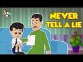 Never tell a lie  gattus lie  animated stories  english cartoon  moral stories  puntoon kids