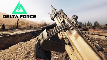 Delta Force Trench Lines Uluru Operator M250 Attack and Defend Season 5 Break