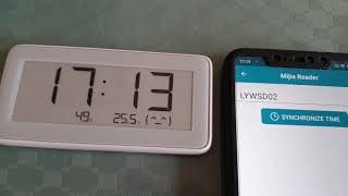 Mi Mijia Digital Clock Easy Time Adjustment, Battery life