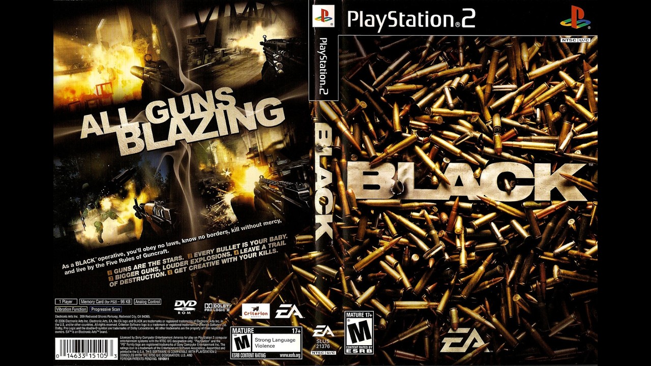 BLACK: O Melhor FPS do PlayStation 2 - Início Completo [1080p 60FPS]