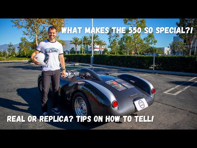 What Makes the Porsche 550 Spyder So Special?! Some Tips on How to