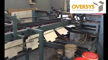VIDEO OVERSYS U15380415 MARZI BABY 2100 FOLDER GLUER WITH STRAPPING MACHINE