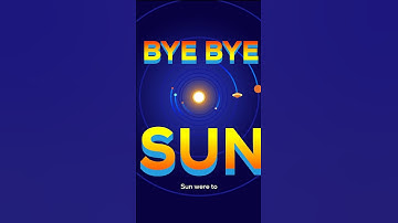 What If Our Sun Disappeared?