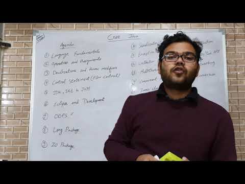 From Zero to Hero in Core Java Demo Video