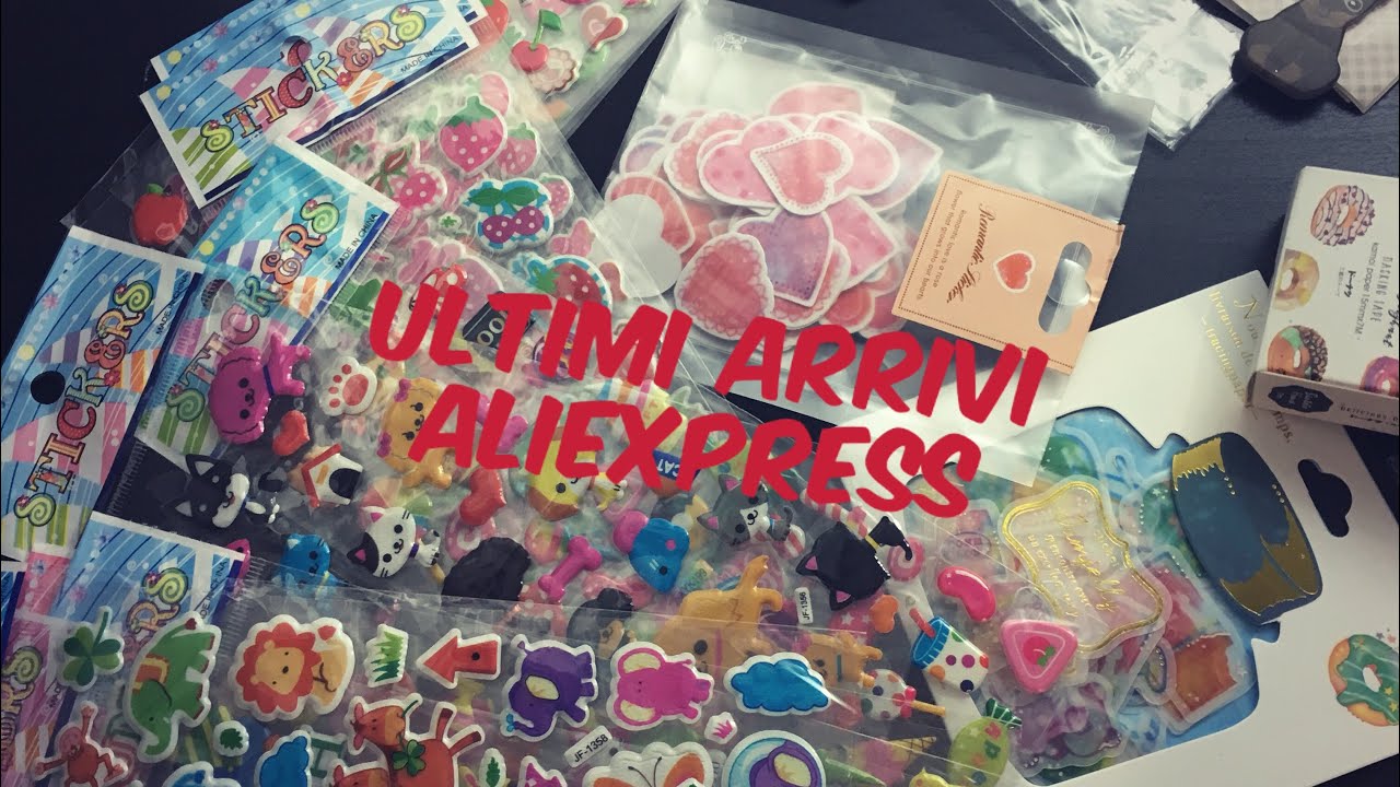 HAUL ALIEXPRESS ULTIMI ARRIVI CANCELLERIA! QUESTO È UN MONDO INFINITO! - MyPinkWorld 18 - YouTube