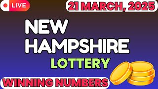 New Hampshire Day Lottery Results For - 21 Mar 2025